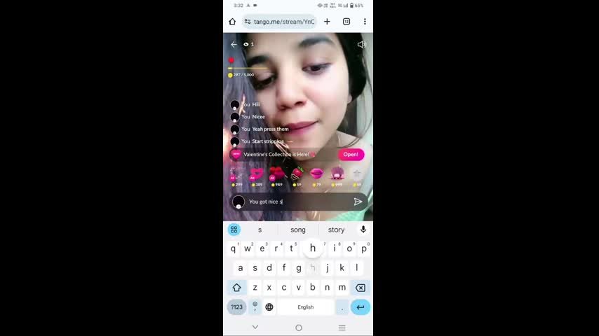 Tayba_Masturbating_with_Tooth_Brush_on_PREMIUM_121_Tango_Live_with collection