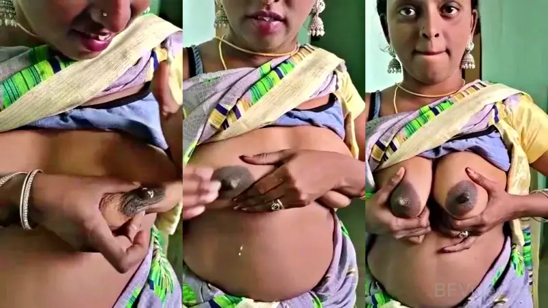 Desi Bhabhi Nude Squeezing Milk Boobs Viral Show