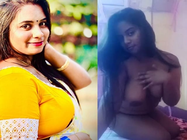 Huge boobs girlfriend xxx Indian viral nude show