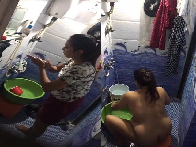 Pony tail bhabhi nude bath caught by neighbor