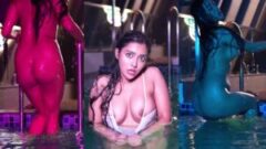 Thea Dsuuza Full Naked Strip Video in the Pool