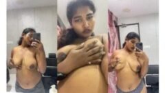 Horny Tamil Girl Big Boobs Press on Video Call With Boyfriend