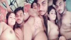 Lover Recorded Naked Selfie With Sexy Slim Girlfriend