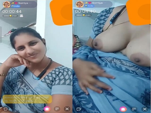 Shy bhabhi flashes boobs on private cam nude show