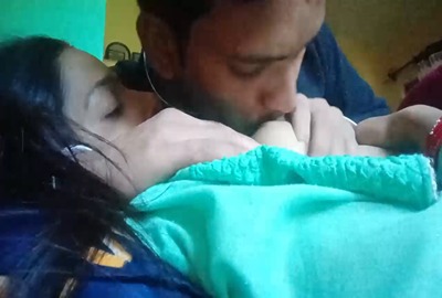 Boob sucking of a friend’s hot and desi wife