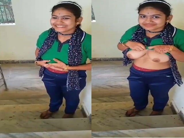 College farewell day big boobs showing girlfriend