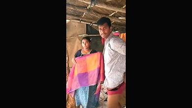 Indian couple caught fucking