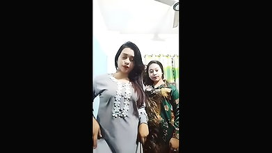 Indian Lesbian Sisters Stripping Nude Face in XXX MMS