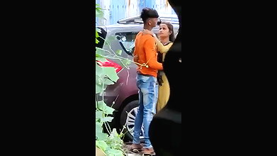 Hot Girl Outdoor Kiss My Desi Passion