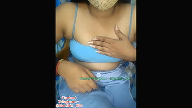 Saanvi Kannadathi Rubbing Pussy in Private Show My Desi